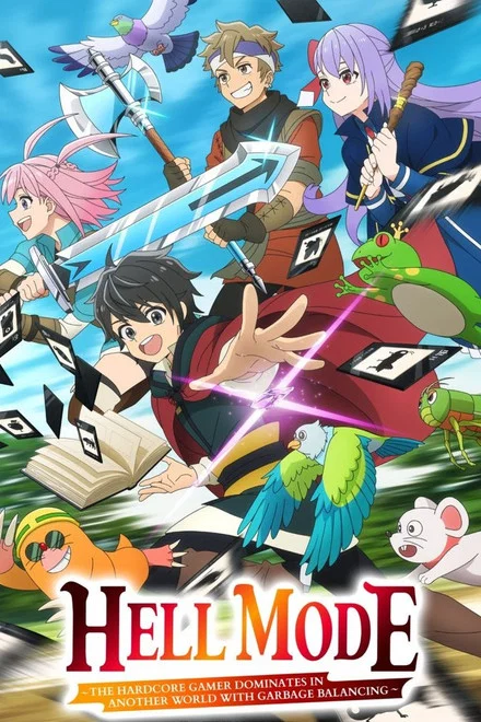 HELL MODE: The Hardcore Gamer Dominates in Another World with Garbage Balancing saison 2 poster